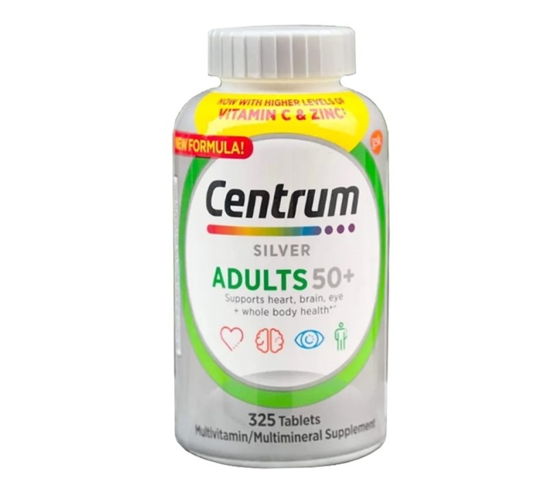 Viên uống bổ sung Vitamin tổng hợp Centrum Silver Adults