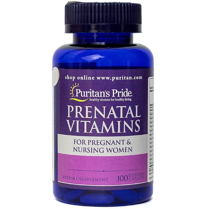 Vitamin Tổng Hợp Puritan's Pride Prenatal Vitamins Cho Bà Bầu